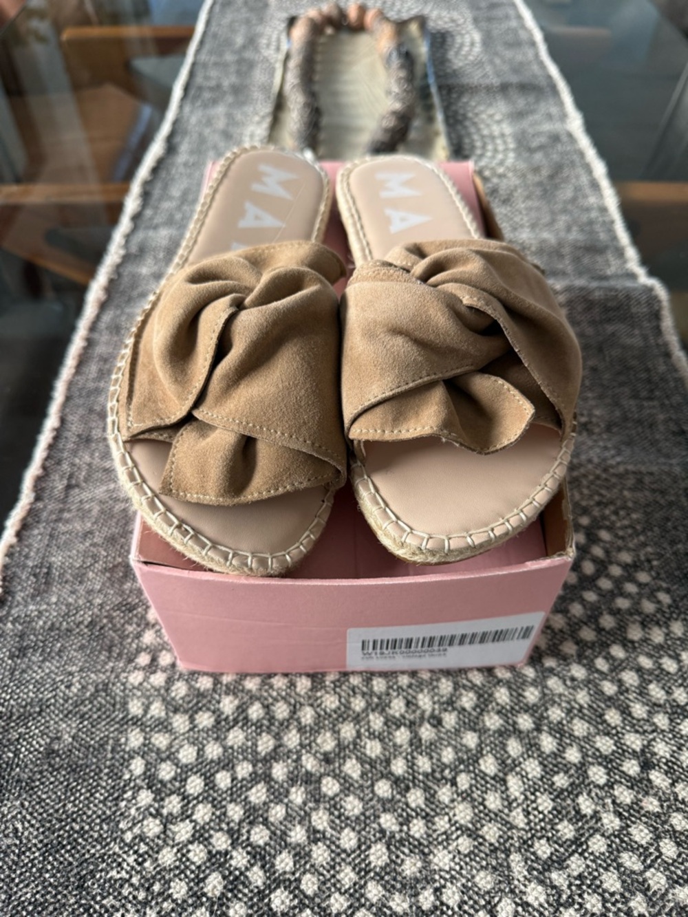 Manebi Sandals - Soft Suede - Vintage Taupe
